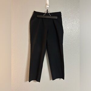 Women’s Lands' End black side zipper ankle dress pants Trousers size 6